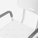 Duschstol badrum äldre funktionshindrade avtagbara armstöd Maple Katalog