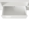 TV-bänk 260cm modern design vit vardagsrum Breid Bestånd