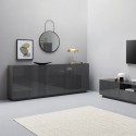 Skänk sideboard kök vardagsrumsmöbel 220cm buffé modern design Lonja Report Val