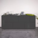 Skänk sideboard kök vardagsrumsmöbel 200cm modern design Lopar Report Val