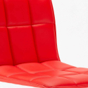 Modern barstol i konstläder justerbar höjd Phoenix Inköp