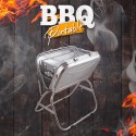 Bärbar fällbar barbecue väska kolgrill Beech Rea