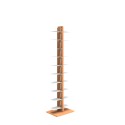 Vertikal kolonn bokhylla h150cm dubbelsidig 20 hyllor Zia Bice MH