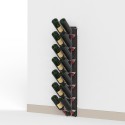 Vinställ väggmonterad flaskhållare för 14 vinflaskor Zia Gaia WSH Modell
