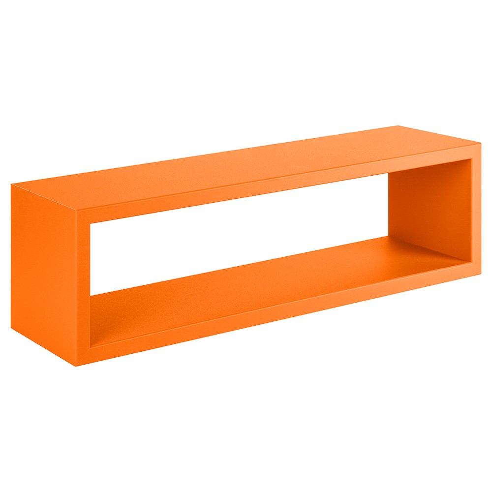 Rektangulär kubvägghylla modern design Regolo