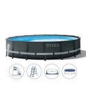 Intex 26326 Ovanmark Pool Ultra Xtr Frame 488x122cm Rund Försäljning