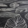 Dekorativ tavla i trä 75x75cm modern blad design Leaves 