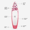 Stand Up Paddle uppblåsbar SUP -bräda för vuxna 10'6 320 cm Origami Pro Katalog