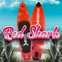 Uppblåsbar SUP -bräda Stand Up Paddle för barn 8'6 260cm Red Shark Junior Inköp