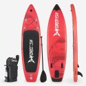 SUP Uppblåsbar Stand Up Paddle Board Touring för vuxna 12'0 366cm Red Shark Pro XL Kampanj