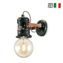 Vägglampa industriell design vintage handmålad Urban AP2 Modell