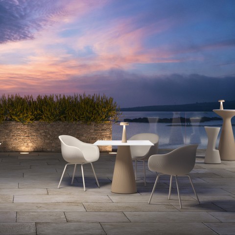 Fyrkantigt bord modern design bar restaurang matsal Fade T1-Q