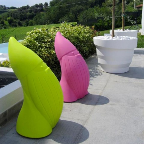 Trädgårdstomte inomhus utomhus modern design polyeten Baddy