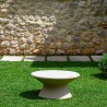 Lågt runt bord modern design för trädgårdslounge Fade T1-C Plus 