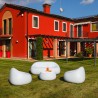 Fåtölj för utomhusbruk trädgård terrass polyeten modern design Gumball P1 