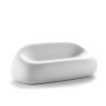 Utomhussoffa 2-sits design polyeten trädgård terrass Gumball D1 Val