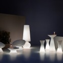 Stor Golvlampa modern design inomhus utomhus Fade Lamp Mått