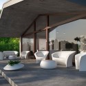 Modern design 3-sits soffa för utomhus restaurang bar Ohla 