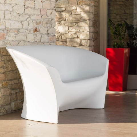 Modern design 3-sits soffa för utomhus restaurang bar Ohla