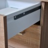 Skrivbord för kontor 4 lådor modern design trä KimDesk Katalog