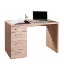 Skrivbord för kontor 4 lådor modern design trä KimDesk Erbjudande