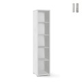 Modern öppen multifunktionell vertikal bokhylla 5 fack Lipp Kampanj