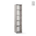 Modern öppen multifunktionell vertikal bokhylla 5 fack Lipp Rea