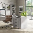 Byrå med 3 lådor nyckel hjul kontor modern design Rot Pris