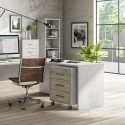 Byrå med 3 lådor nyckel hjul kontor modern design Rot Kostnad