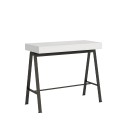 Utdragbart Konsolbord 90x40-300cm vitt matbord modern design Banco Erbjudande
