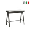 Utdragbart Konsolbord 90x40-300cm modernt vitt matbord Banco Evolution Försäljning