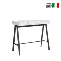 Utdragbart konsolbord i marmor 90x40-196cm Banco Small Marble Försäljning
