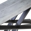 Utdragbart Konsolbord 90x40-300cm Grått Matbord Diago Premium Concrete Rea