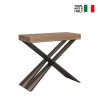 Utdragbart Konsolbord 90x40-300cm matbord i trä Diago Premium Oak Försäljning