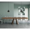 Utdragbart Konsolbord 90x40-300cm Träbord Diamante Premium Fir Rea