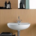 Modernt Vägghängt Tvättställ 60cm för badrum Geberit Colibrì Försäljning