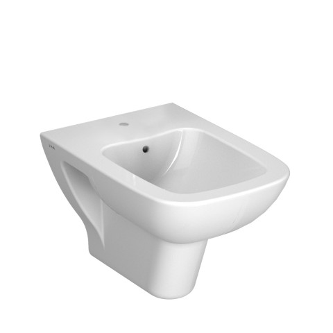 Vägghängd Keramisk bidé för badrum enhålsblandare sanitetsgods S20 VitrA Kampanj