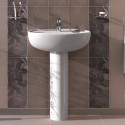 Tvättställ Keramik 50 cm badrum sanitetsgods Normus VitrA Försäljning