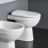 Vit Toalettsits För WC-Stol Badrum Sanitetsgods Geberit Selnova Försäljning