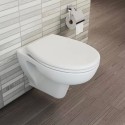 Vit Toalettsits För WC-Stol Badrum Sanitetsgods Normus VitrA Försäljning