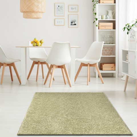 Rektangulär Matta Modern Design 200x300cm Vardagsrum Trend Sage-Green Kampanj