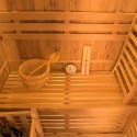 Finsk träbastu 3 personer för hemmet elspis 3,5 kW Zen 3 Katalog