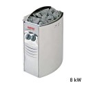 Traditionell finsk träbastu 4 personer för hemmet spis 8 kW Zen 4 Katalog