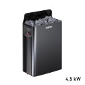 Traditionell finsk träbastu 3 personer för hemmet bastuaggregat 4,5 kW Sense 3 Bestånd