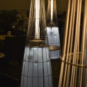 Terrassvärmare Utomhusbruk Gasdriven LED-ljus Bar Restaurang DolceVita E.P. Egenskaper