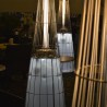Terrassvärmare Utomhusbruk Metangas LED-Ljus Bar Restaurang DolceVita E.P. Egenskaper