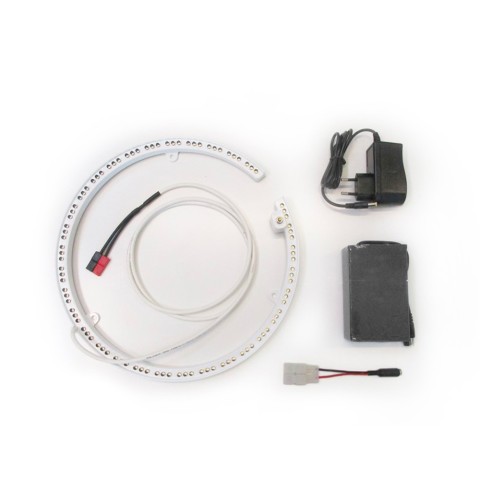 Extern gasuppvärmning svampspis batteri LED-lampor kit DolceVita