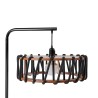 Golvlampa med bomullsrep lampskärm Modern Design Macaron DF45 