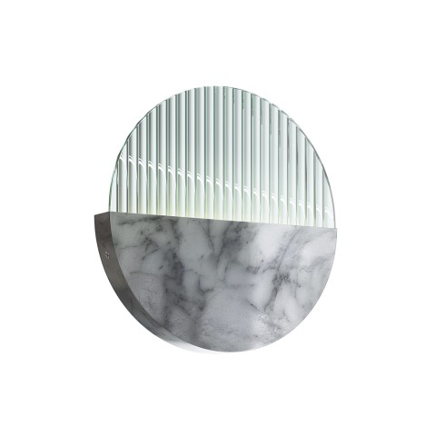 Vägglampa LED i marmoreffekt Ø 30cm Jupiter Maytoni