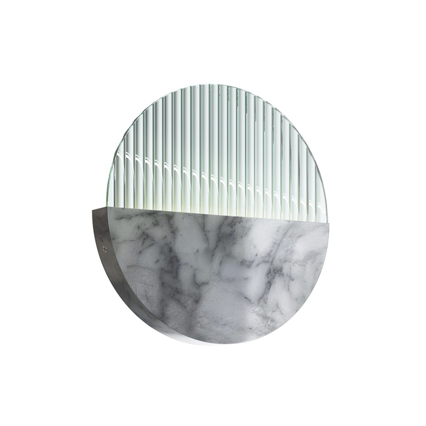 Vägglampa LED i marmoreffekt Ø 30cm Jupiter Maytoni Kampanj